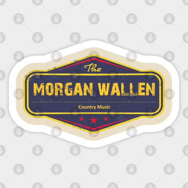 Morgan Wallen Sticker by Money Making Apparel